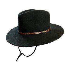 Overland Frontier Crushable Wool Felt Safari Hat Cowboy Cowgirl Hat Size L